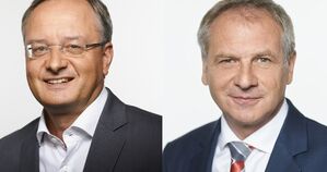 Mit Innenminister Reinhold Gall und Kultusminister Andreas Stoch