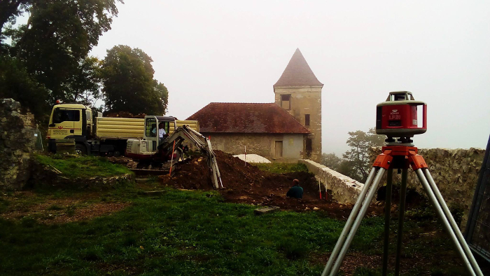 Sanierung der Kaltenburg, September 2017